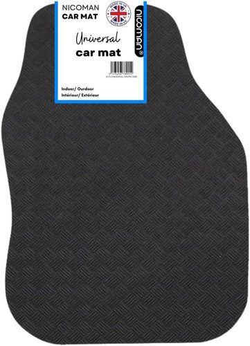 Universal black car - universal, mats